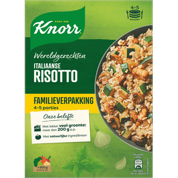 Knorr Wereldgerechten Maaltijdpakket Italiaanse Risotto XXL - JUMBO