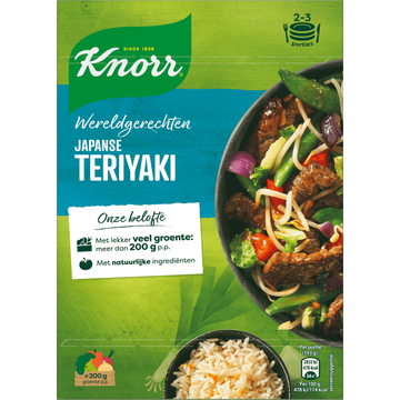 Knorr Wereldgerechten Maaltijdpakket Japanse Teriyaki - JUMBO