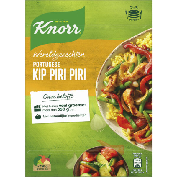 Knorr Wereldgerechten Portugese Kip Piri Piri - Albert Heijn