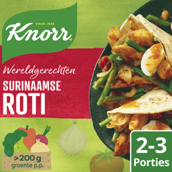 Knorr Wereldgerechten Surinaamse Roti - Albert Heijn
