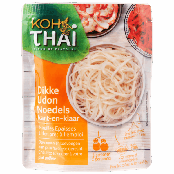 Koh Thai Dikke Udon noedels kant-en-klaar - PLUS