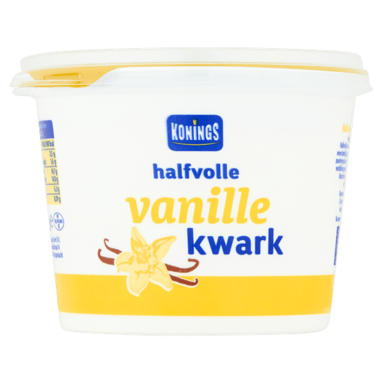 Konings Halfvolle vanillekwark - Dirk