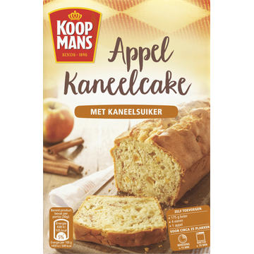 Koopmans Appel kaneelcake met Kaneelsuiker Bakmix - JUMBO