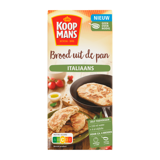 Koopmans Brood uit de pan italiaans - Dirk