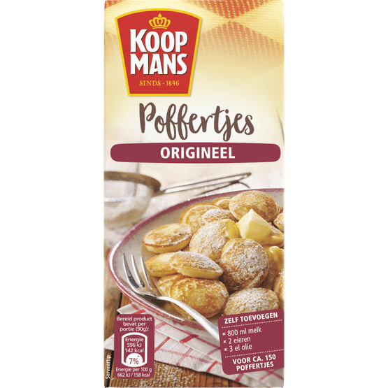 Koopmans Mix voor poffertjes - Dirk