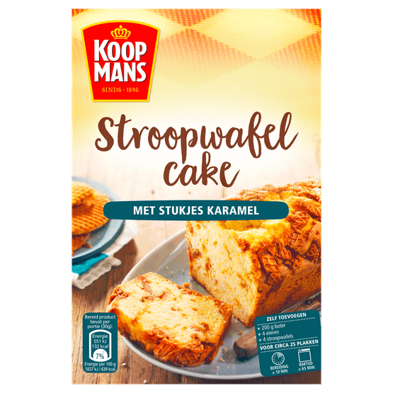 Koopmans Oud Hollandse Stroopwafelcake Mix - Dirk