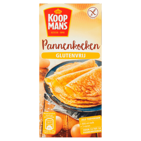 Koopmans Pannenkoekenmix Glutenvrij - PLUS