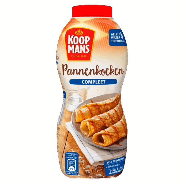 Koopmans Pannenkoekenmix compleet schudfles - PLUS
