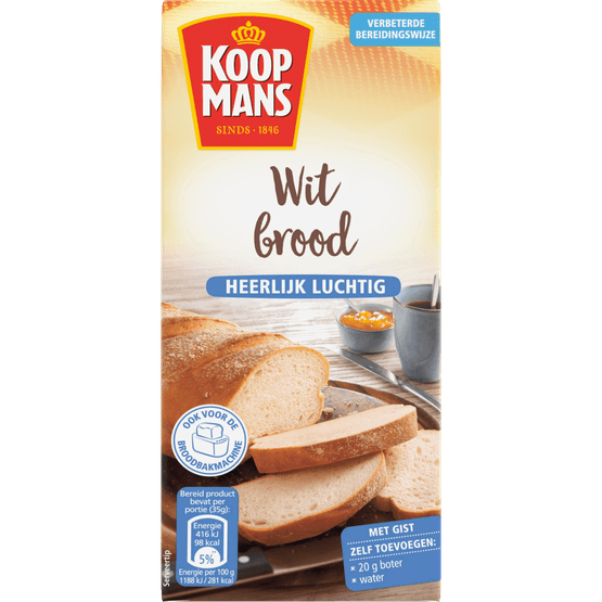 Koopmans Witbrood mix - Dirk