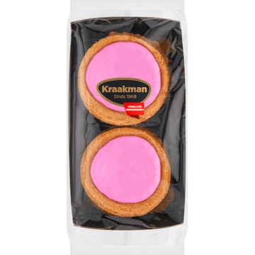 Kraakman Roze Fondant Pencee 4 Stuks - JUMBO