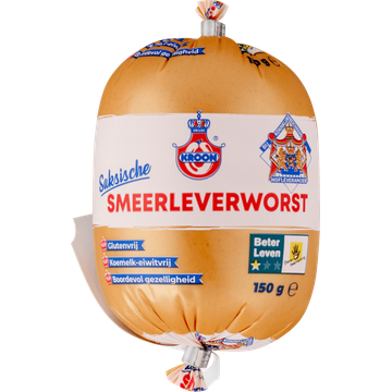 Kroon Saksische Smeerleverworst 150 g - JUMBO