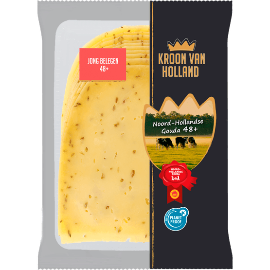 Kroon van Holland Jong belegen komijn 48+ plakken - Dirk