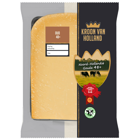 Kroon van Holland Oude kaas 48+ plakken - Dirk