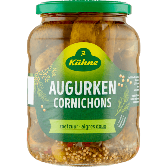 Kühne Augurken zoetzuur - Dirk