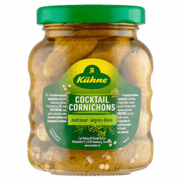 Kuhne Cocktail Cornichons - PLUS