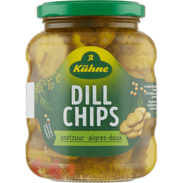 Kühne Dill Chips Zoetzuur - JUMBO