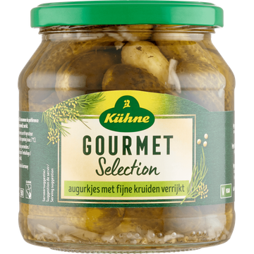 Kühne Gourmet Selection Augurkjes met Fijne Kruiden - JUMBO