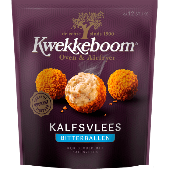 Kwekkeboom Kalfsbitterballen voor in de oven - Dirk