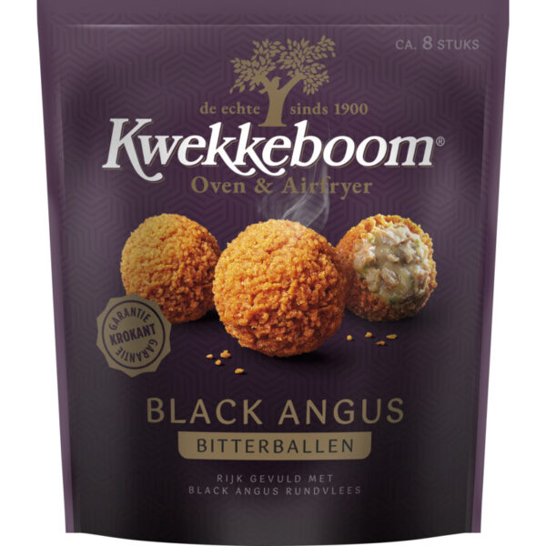 Kwekkeboom Oven & Airfryer Black Angus Bitterballen - Albert Heijn