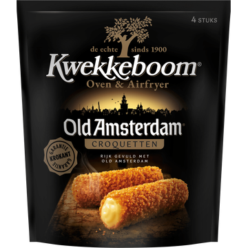 Kwekkeboom Oven & Airfryer Old Amsterdam Croquetten 4 Stuks - JUMBO