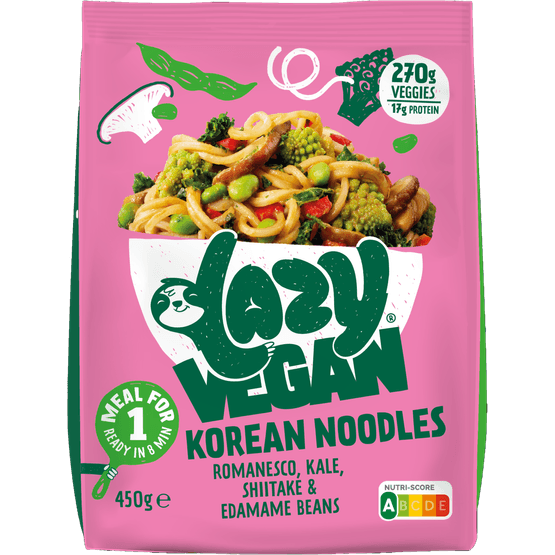 LAZY VEGAN Korean noodles - Dirk