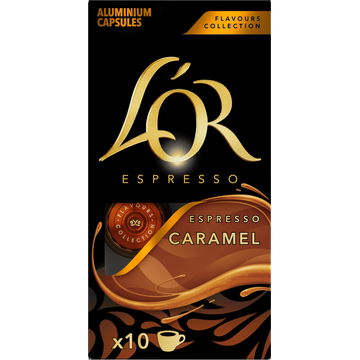 L'OR Espresso Karamel Smaak Koffiecups 10 Stuks - JUMBO