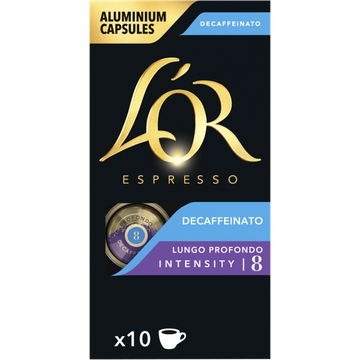 L'OR Lungo Profondo Decaffeinato Koffiecups - JUMBO