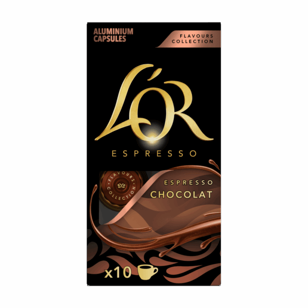 L'Or Flavours espresso caps chocolat - PLUS