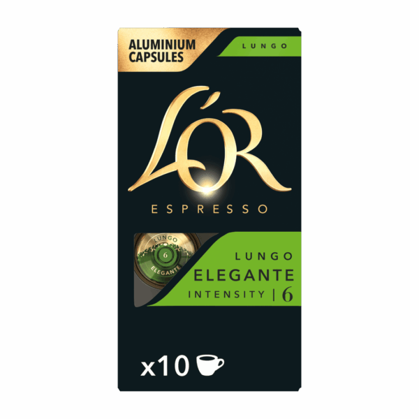 L'Or Lungo elegante koffiecups - PLUS