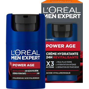 L'Oréal Men Expert Power Age Moisturiser - JUMBO