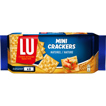 LU Mini Crackers Naturel - JUMBO