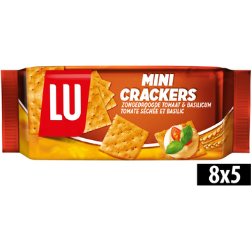 LU Mini Crackers Zongedroogde Tomaat & Basilicum - JUMBO