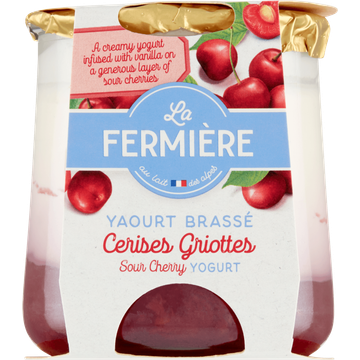 La Fermière Kersen Yoghurt - JUMBO