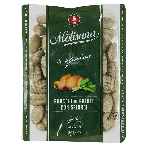 La Molisana Gnocchi patata con spinaci - PLUS