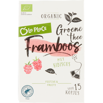 La Place Groene Thee Framboos 15 Stuks - JUMBO