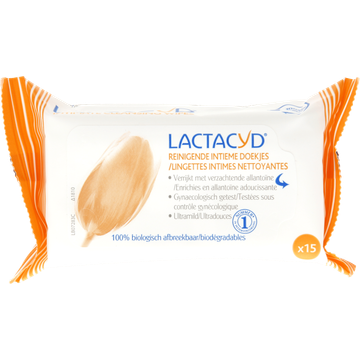 Lactacyd 15 Reinigende Verzorgende Intiem Tissues - JUMBO