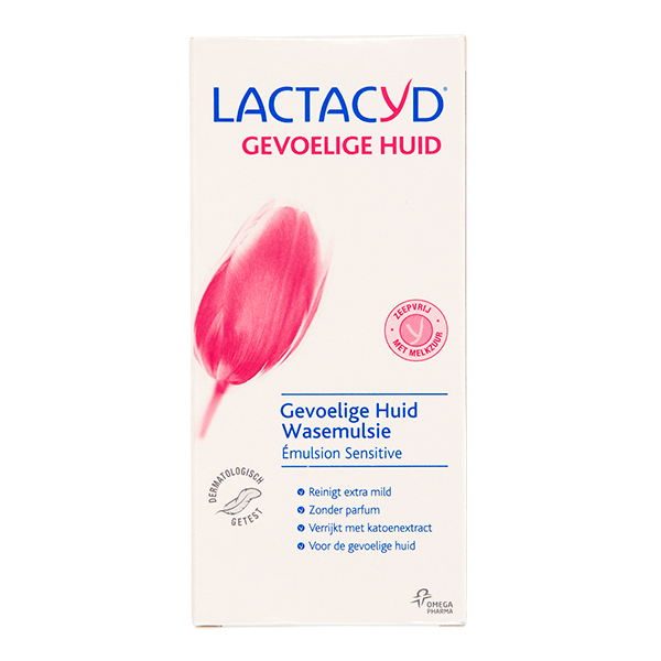 Lactacyd Dagelijkse wasemulsie gevoelige huid - PLUS