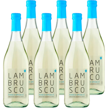 Lambrusco - Bianco Amabile - 6 x 750ML - zonder doos - JUMBO