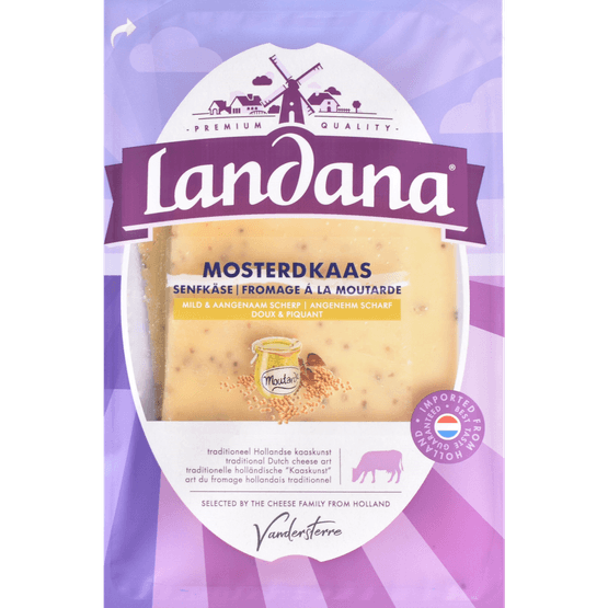 Landana Mosterd kaas plakken - Dirk