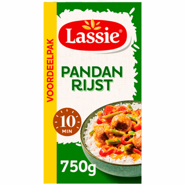 Lassie Pandan rijst voordeelpak - PLUS