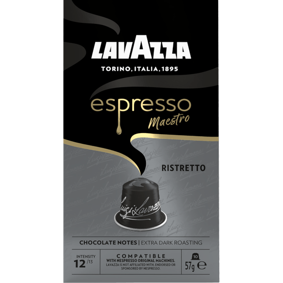 Lavazza Koffiecups alu maestro ristretto sterkte1 - Dirk