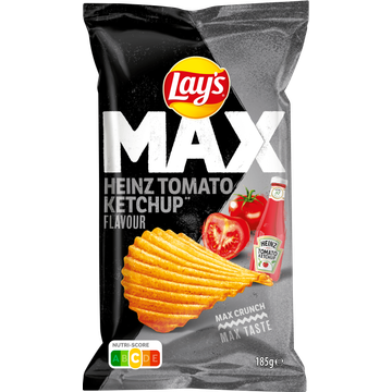 Lay's Max Ribbel Chips Heinz Tomaten Ketchup - JUMBO