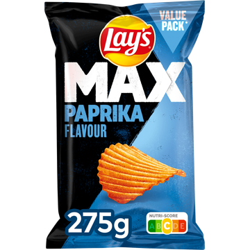 Lay's Max Ribbel Chips Paprika - JUMBO