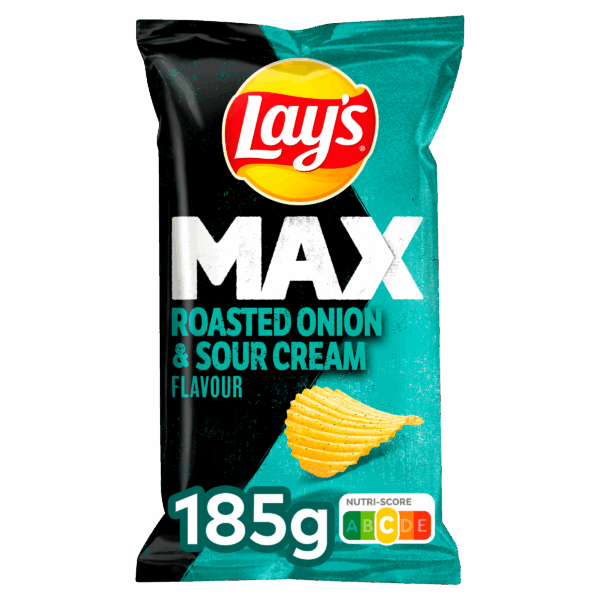 Lay's Max Roasted Onion & Sour Cream - PLUS