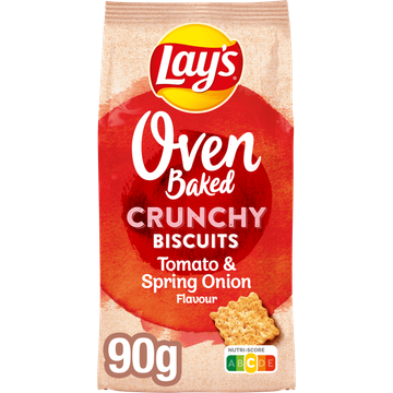 Lay's Oven Baked Biscuits Tomaat & Onion - JUMBO
