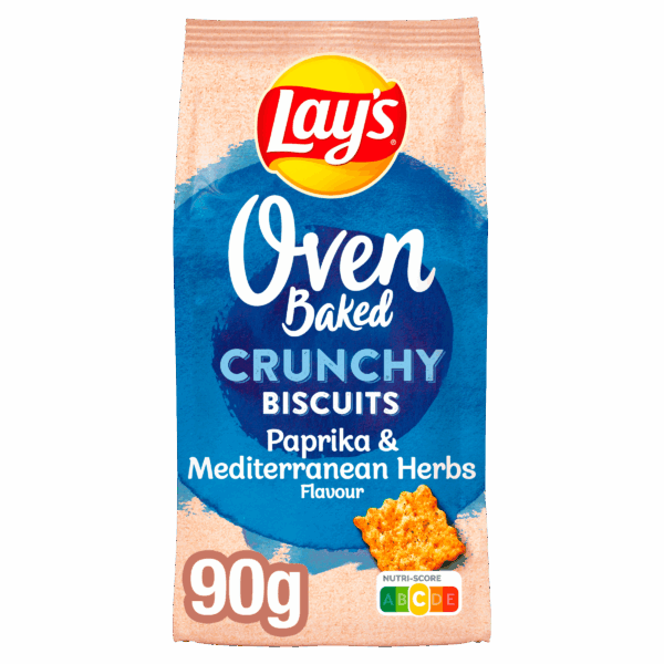 Lay's Oven Biscuits Paprika & Kruiden - PLUS