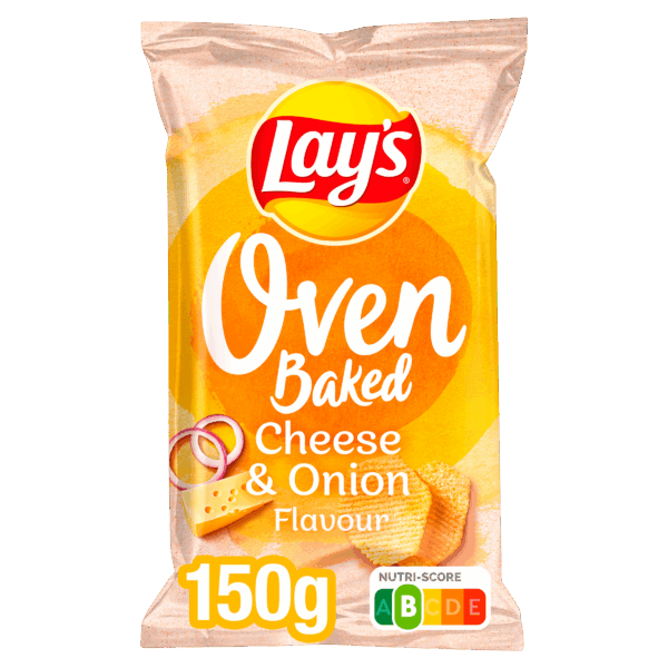 Lay's Oven Oven Chips Cheese Onion - PLUS