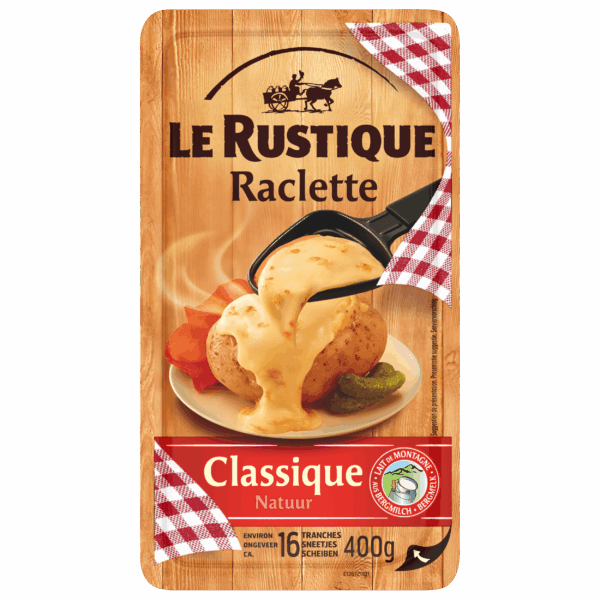 Le Rustique Raclette L'Originale 400g - PLUS