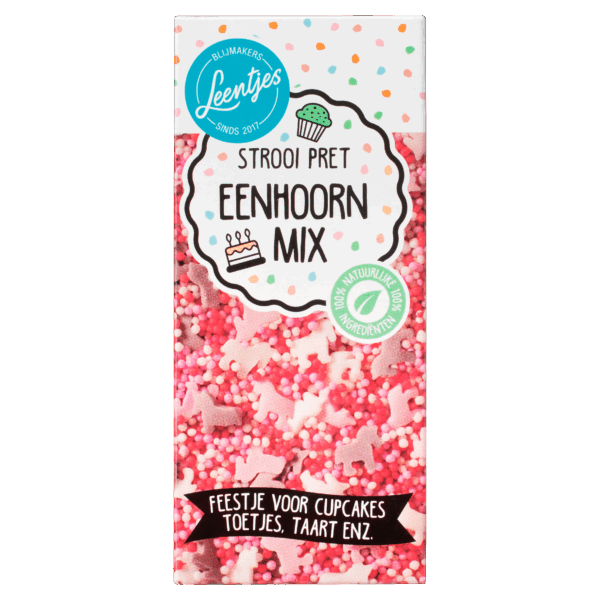 Leentjes Strooipret eenhoorn mix - PLUS