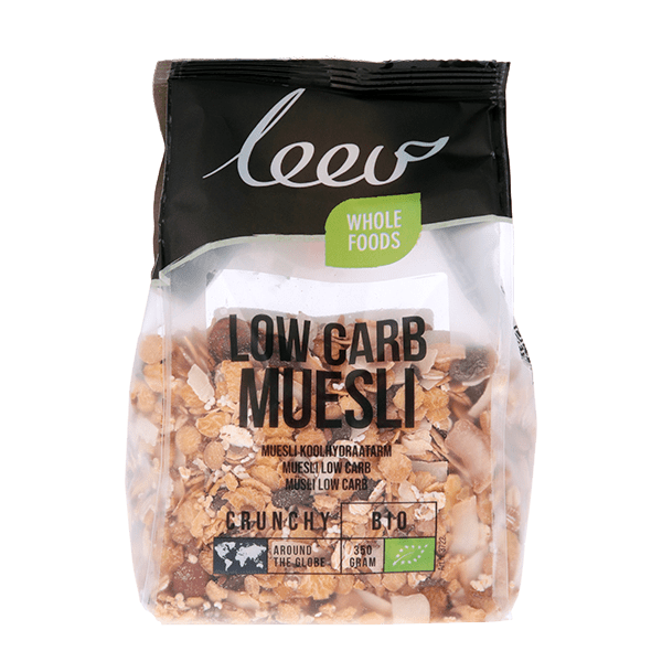 Leev Low-carb muesli biologisch - PLUS